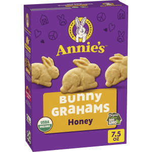 Annie's Organic Honey Bunny Grahams package