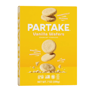 Partake Vanilla Wafers package