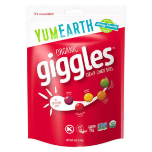 YumEarth Organic Giggles package