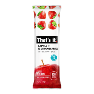 That’s it. Apple + Strawberry Bar package