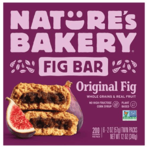 Nature’s Bakery Original Fig Bar package