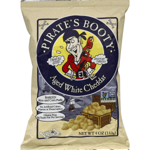 Pirate's Booty Aged White Cheddar package