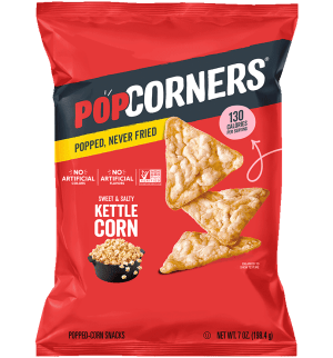 PopCorners Kettle Corn Popped Corn Snacks package