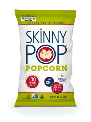 SKINNYPOP Original Popcorn package